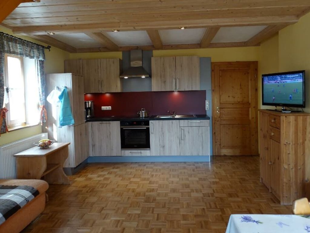 Ferienwohnung Hofblick -  Wohnraum