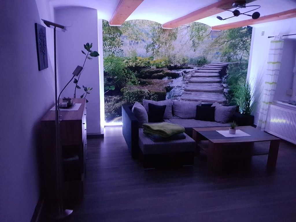 Wohnzimmer Abends