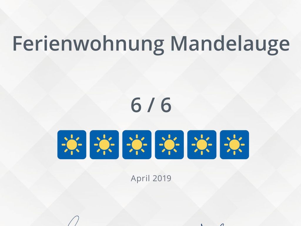 Urkunde "Mandelauge"