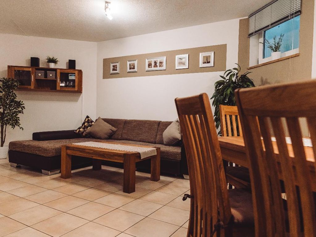 Wohn-Eßzimmer in der