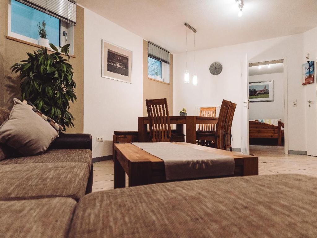Wohn-Eßzimmer in der