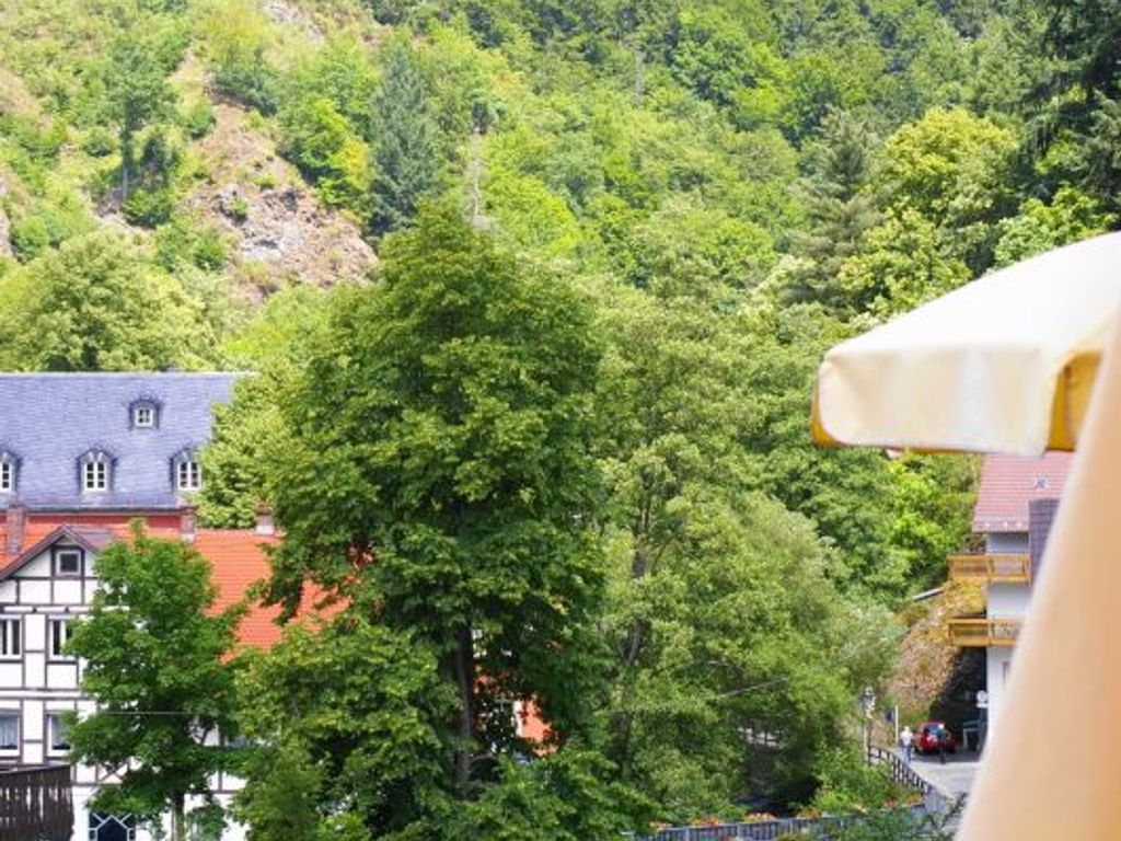 Blick von den Balkonzimmern