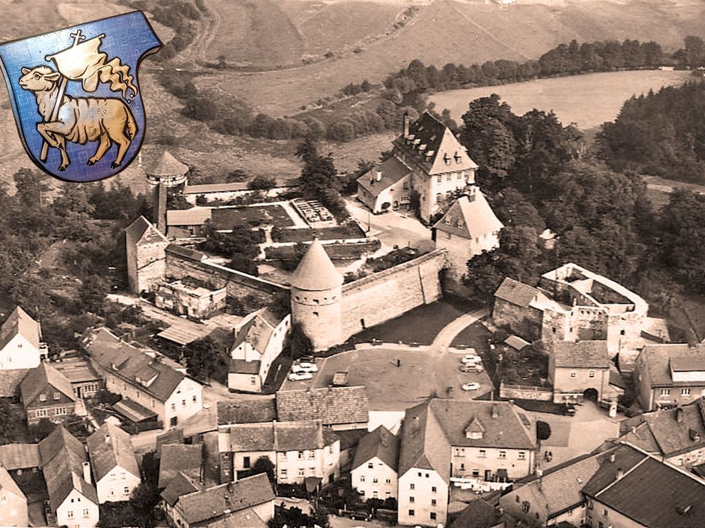 Historische Abbildung Hohenberg an der Eger