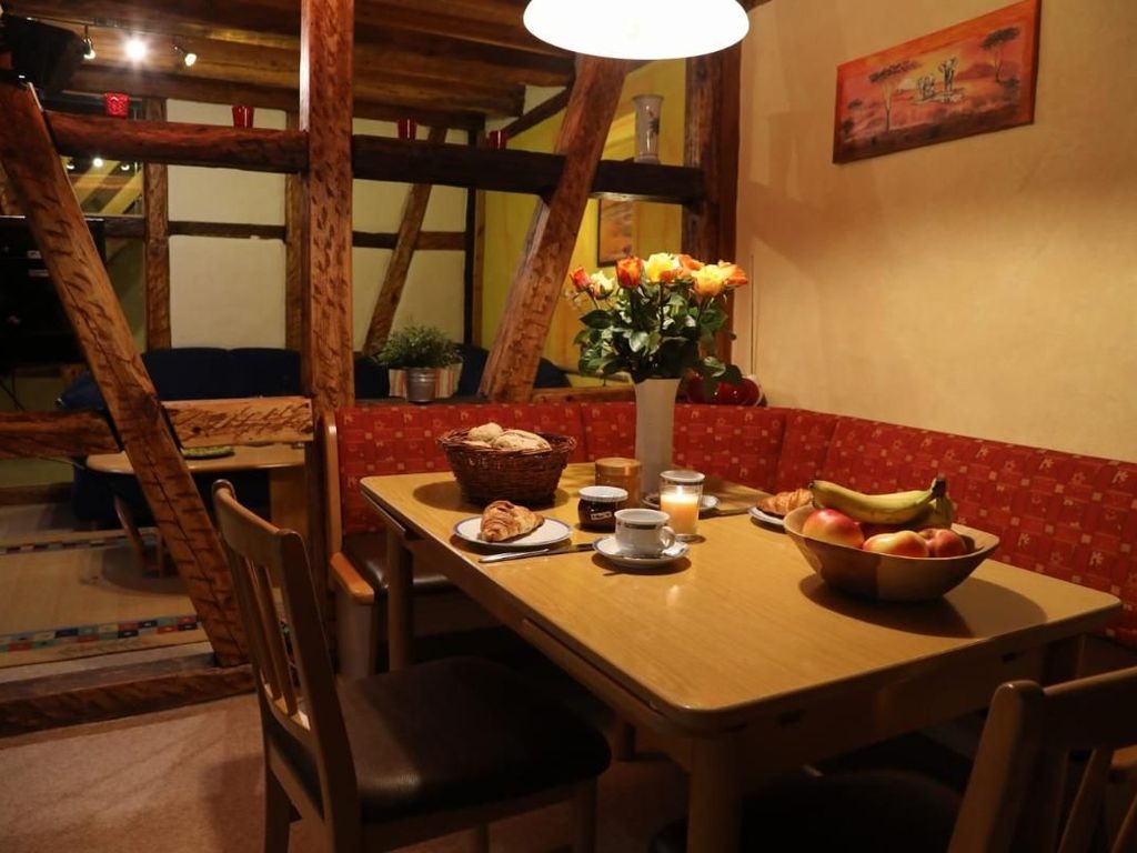 Eßzimmer mit Küche