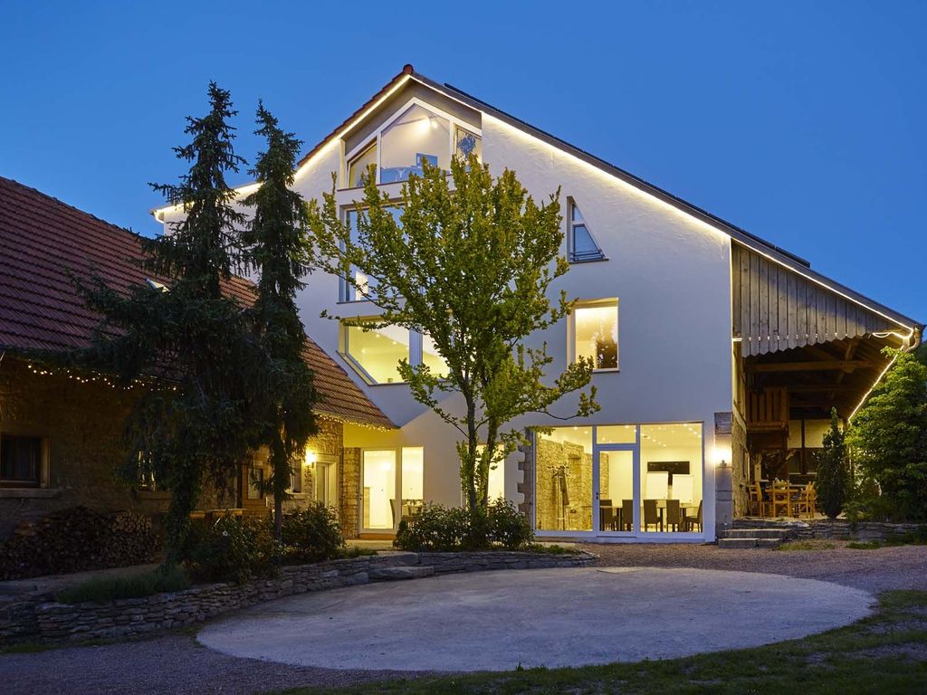 Landhaus Fohlenblick mit unserem Hofcafé