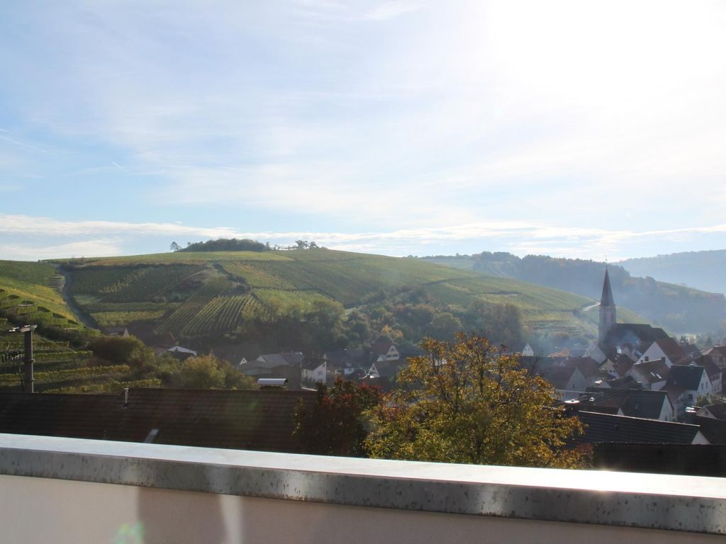 Ausblick vom Balkon