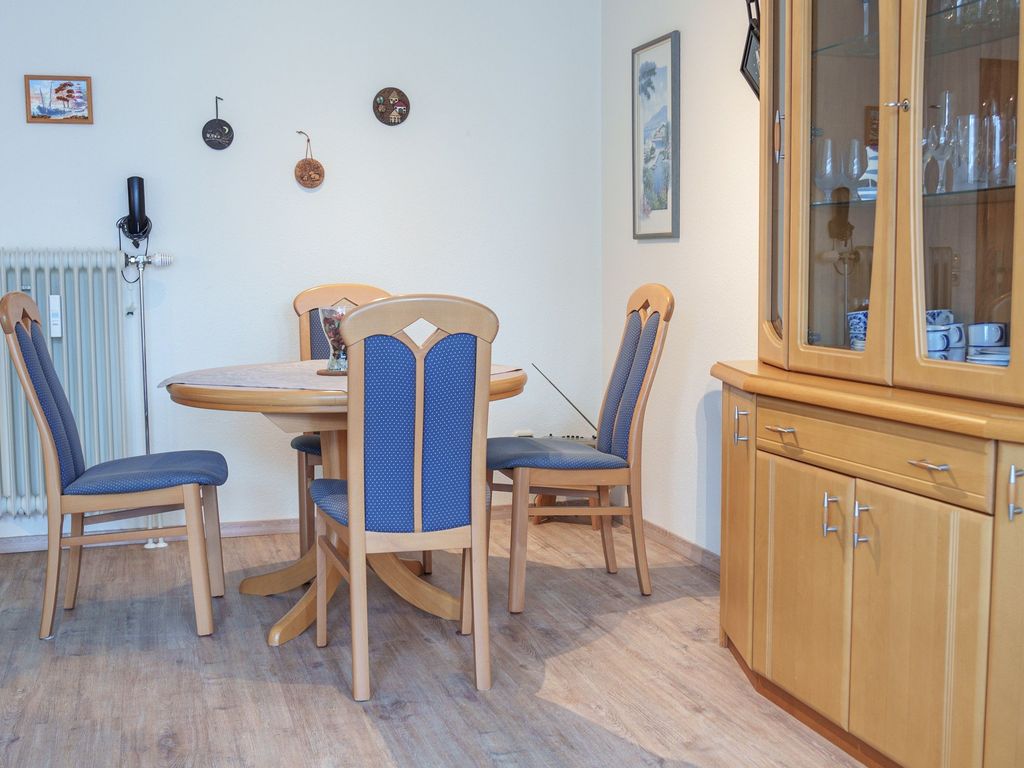 Essbereich im Wohnzimmer