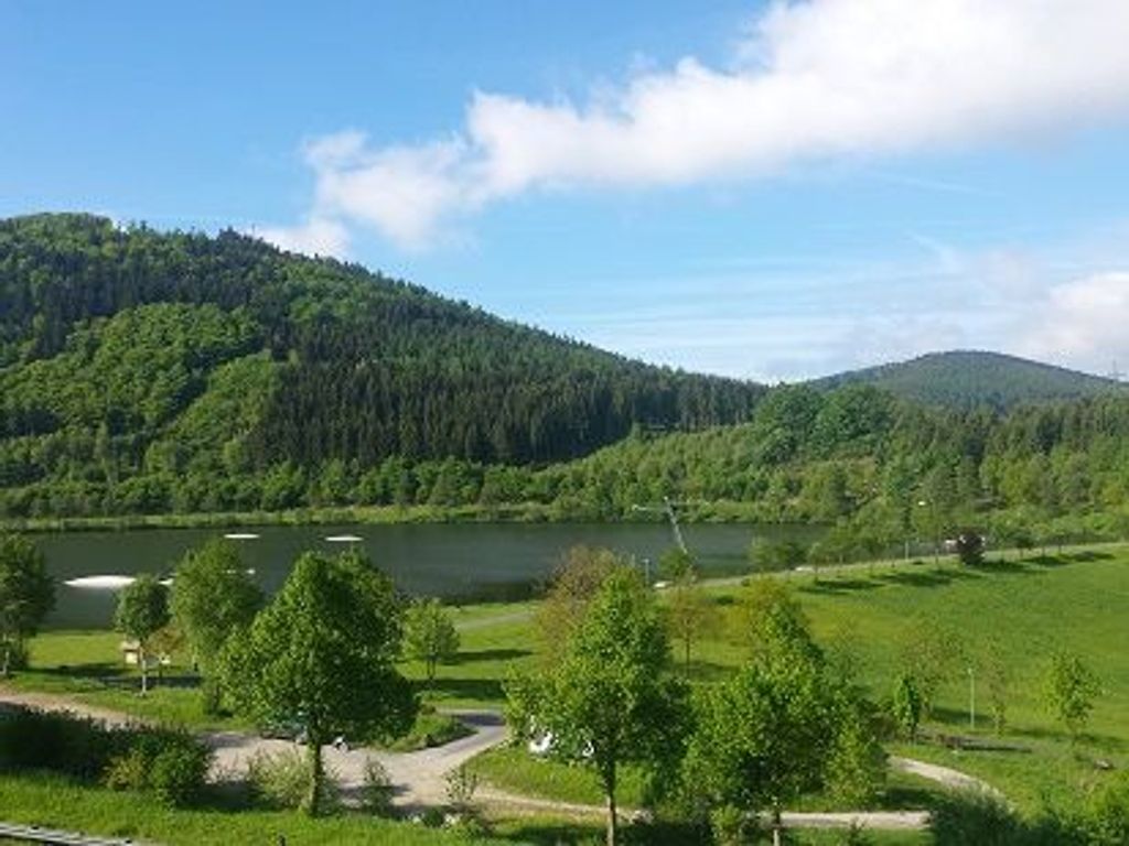 Blick zum Hillesee