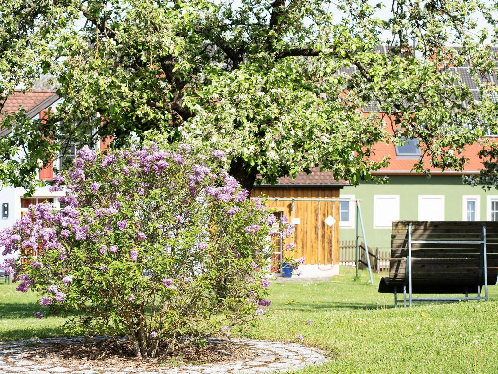 Garten mit Liege