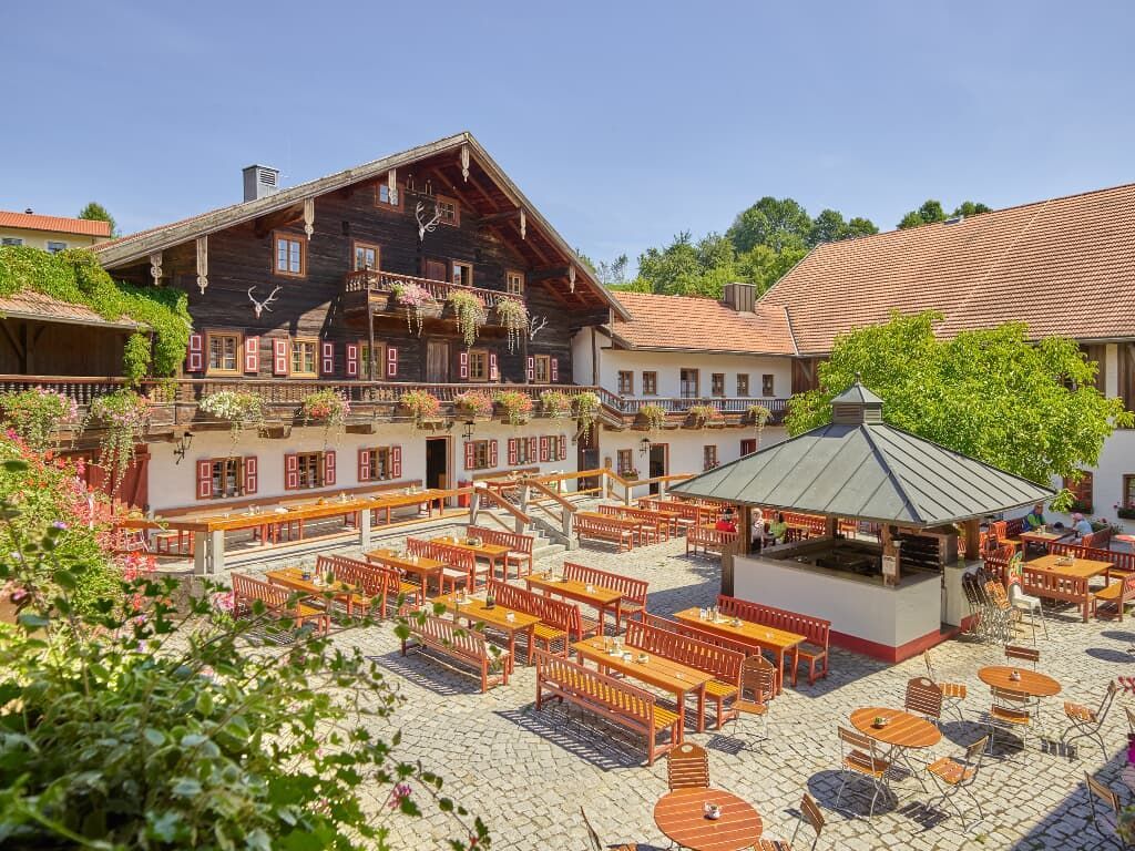 Innenhof Gutshof Utt