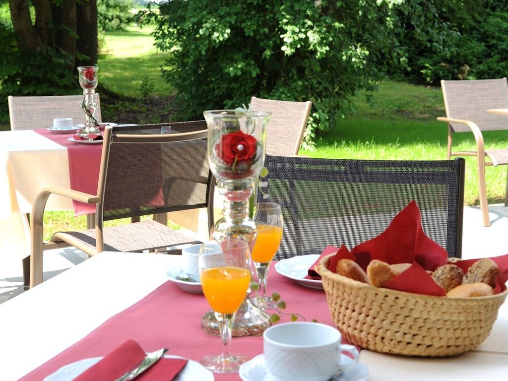 Frühstück auf der Sonnenterrasse