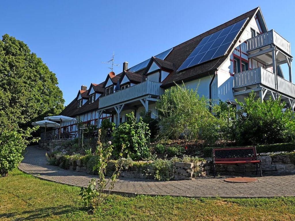 Pension im Vorhof