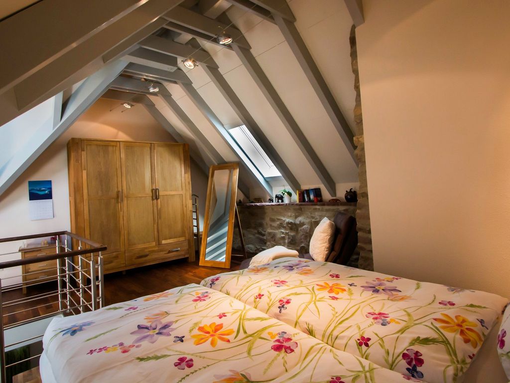 Schlafzimmer auf der Galerie