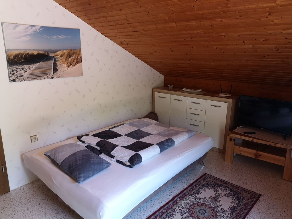 Schlafsofa umgebaut