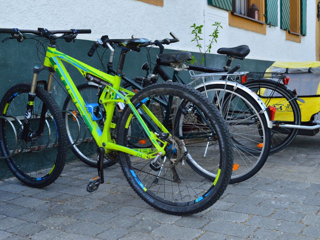 Unsere Fahrräder