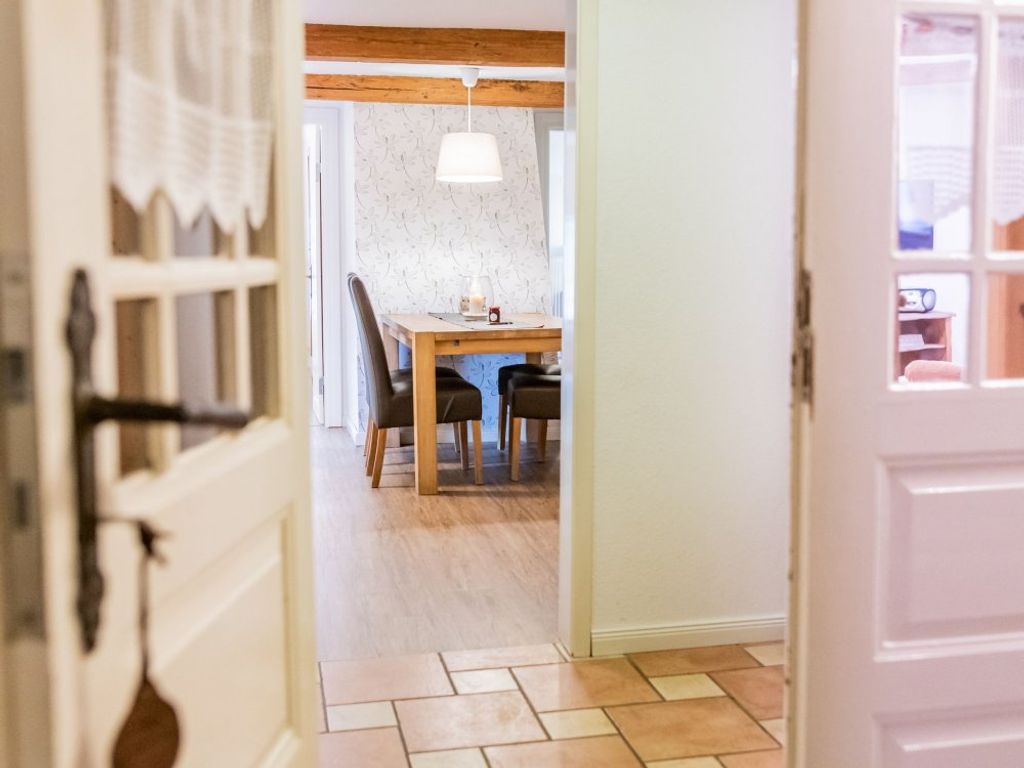 Eingang zur Wohnung Gartenblick