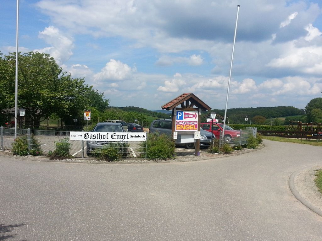 Gasthof Engel Steinbach - Parkplatz ca. 50m entfernt