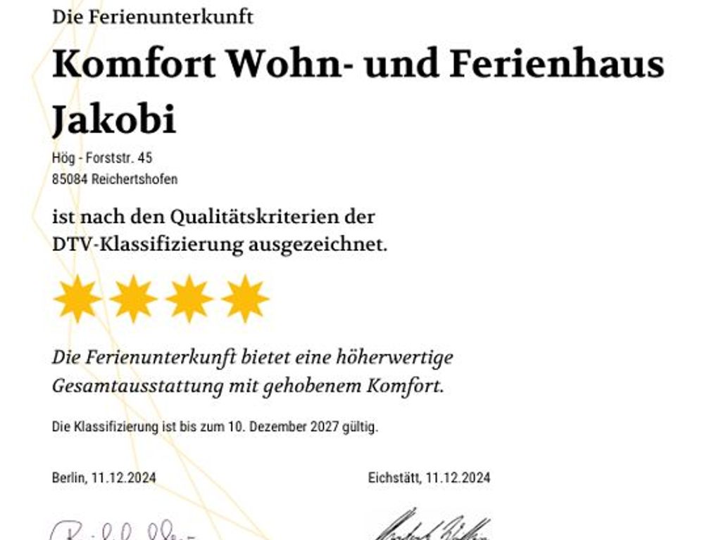 Komfort Wohn- und Ferienhaus JAKOBI
