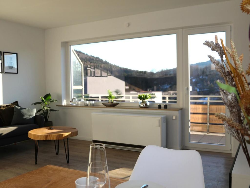 Ferienwohnung Bergblick - Wohnzimmer