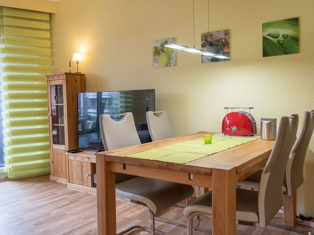 Essbereich im Wohnzimmer
