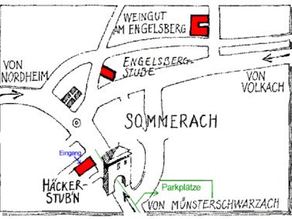 Lageplan Häckerstub'n Zang