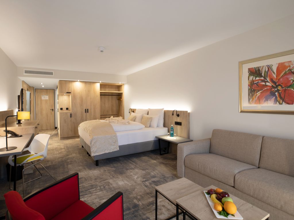 Großzügiges Familienzimmer im Naundrups Hof in Lüdinghausen