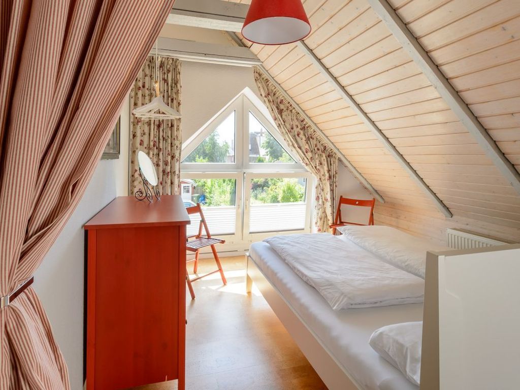 Schlafbereich Nordsee-Apartments Hinrichsen (Husum)
