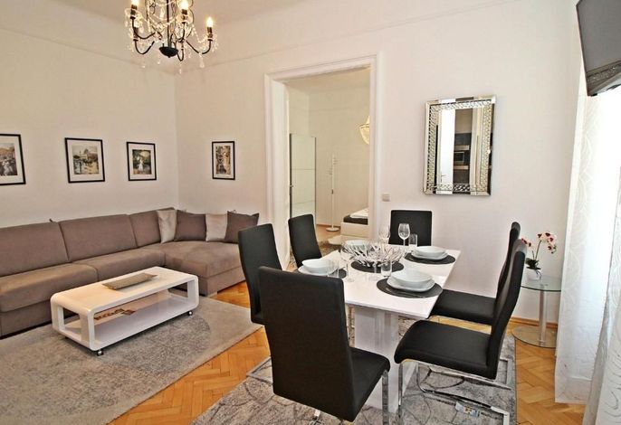 Ferienwohnung Kings (63qm) mit Küche und kostenfreiem WLAN