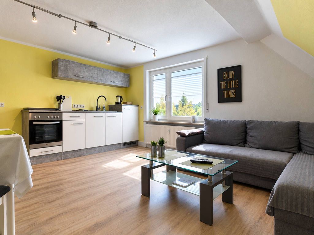 Ferienwohnung über den Dächern von Oberelsbach