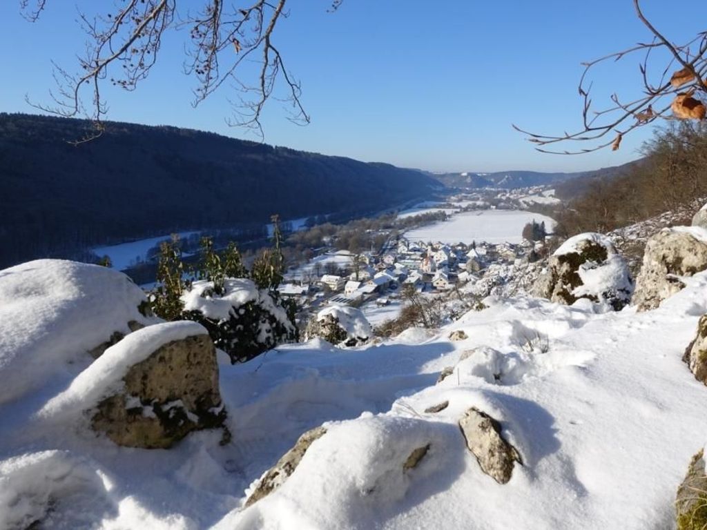 Winter-Blick auf Pru