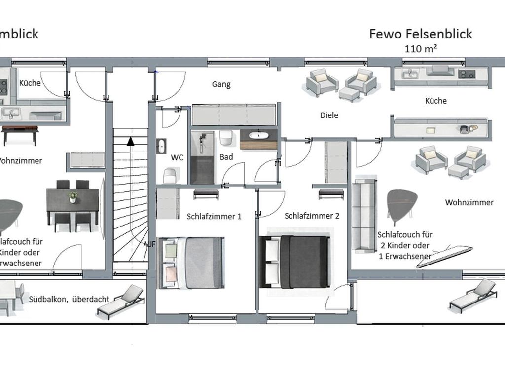 Grundriss Fewo