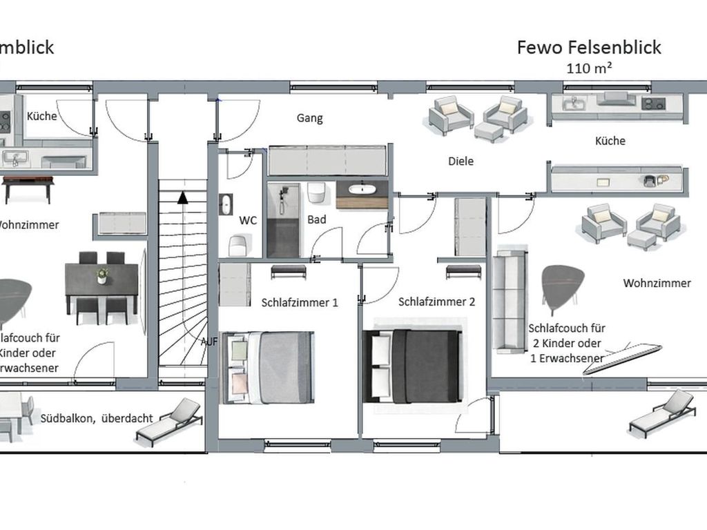 Grundriss Fewo