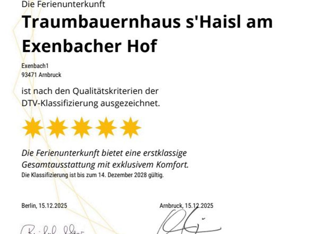 Exenbacher Hof Traumbauernhaus s´Haisl