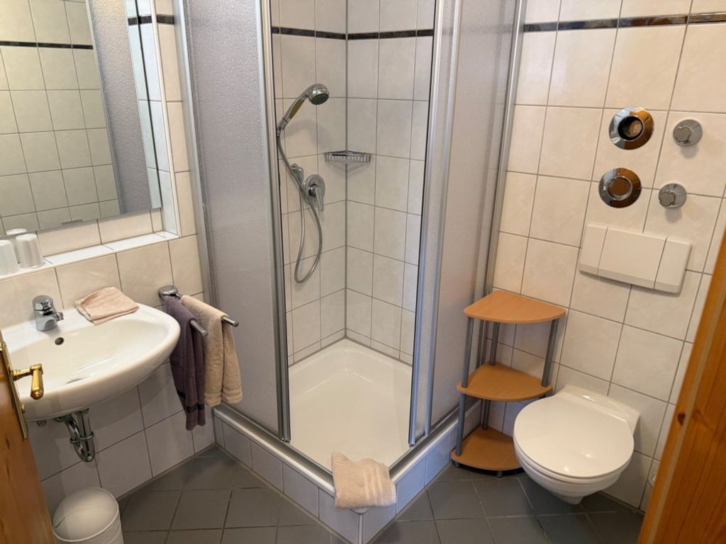 Dorfblick Badezimmer