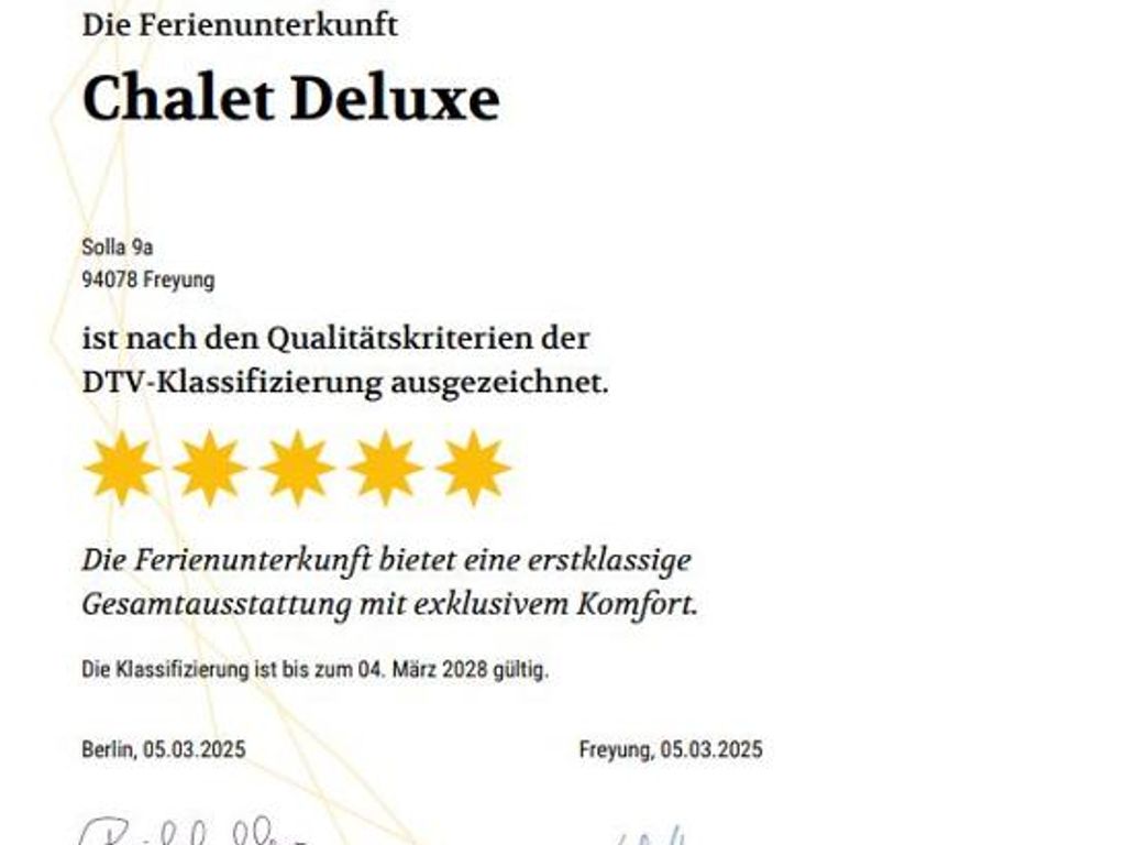 Chalet Deluxe