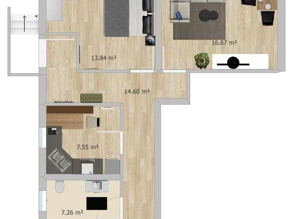 Grundrissplan