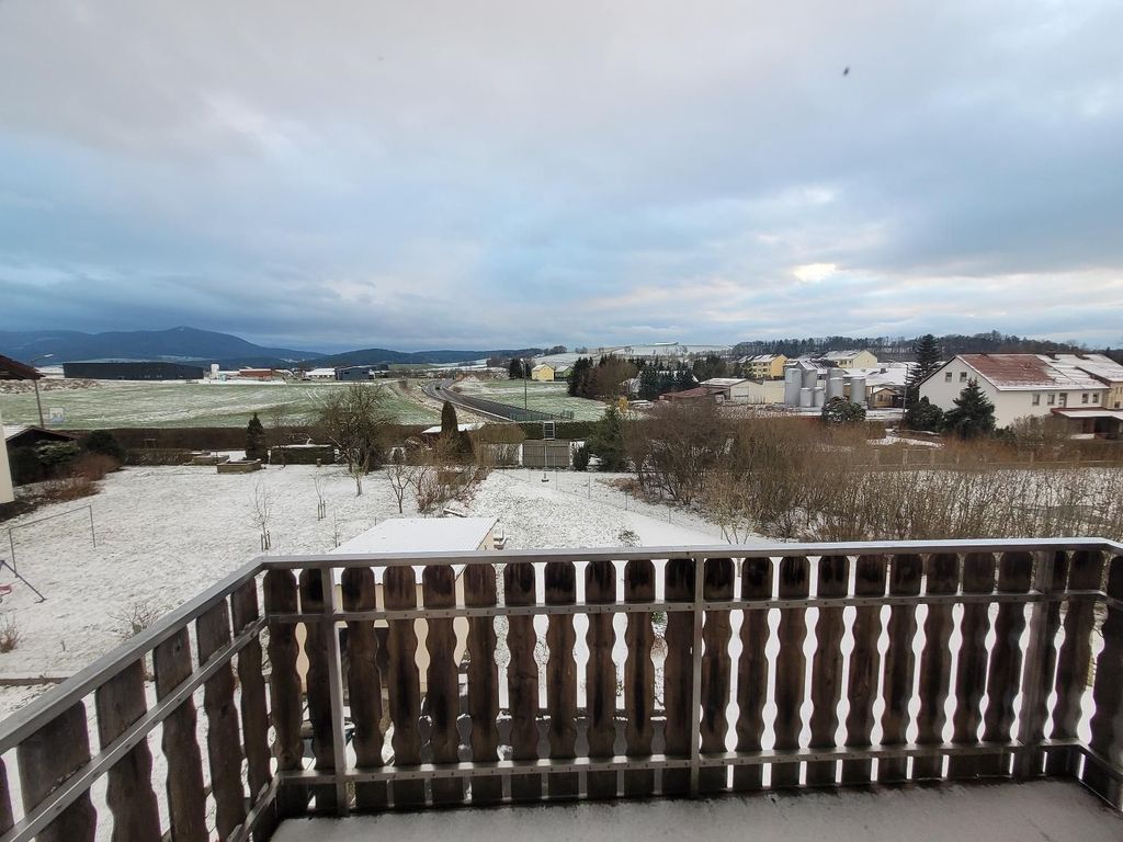 Blick vom Balkon