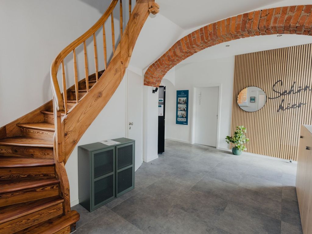 Mainterrasse Boardinghouse am Fluss