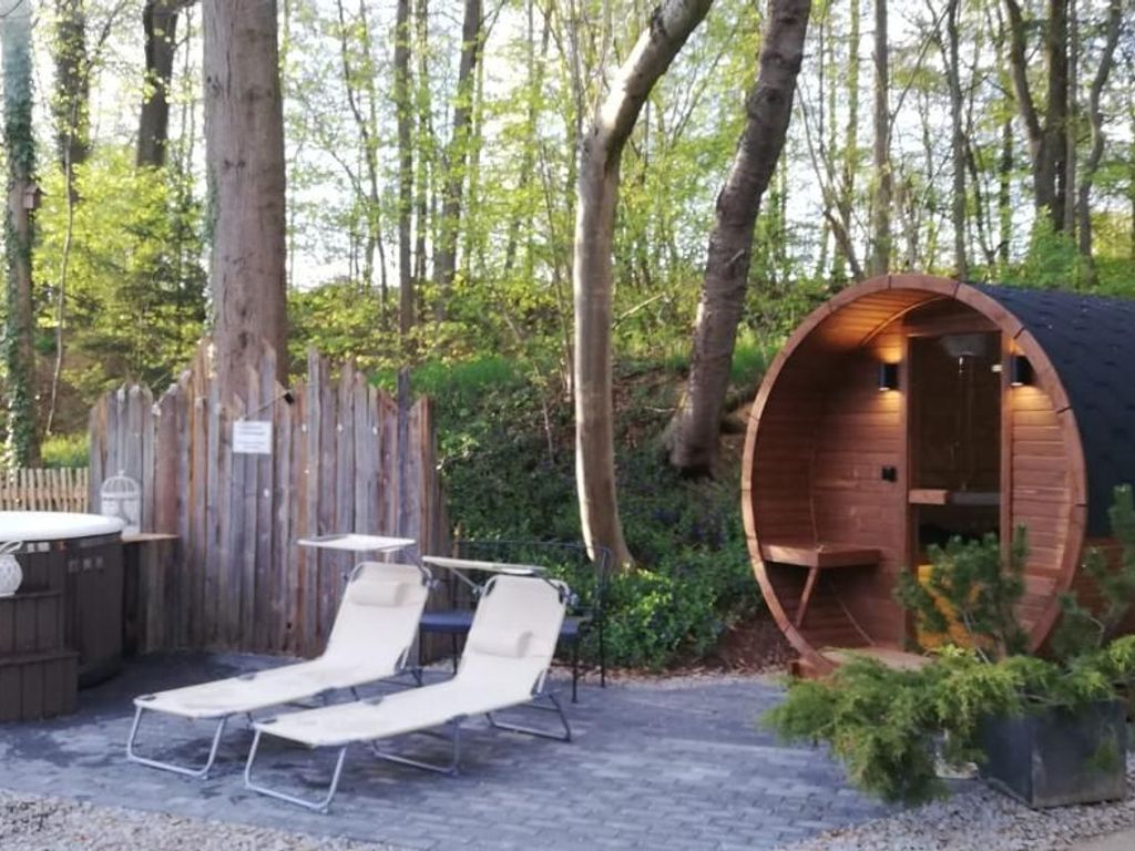 Hot Tub und Sauna