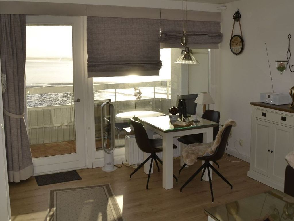 Essbereich im Wohnzimmer