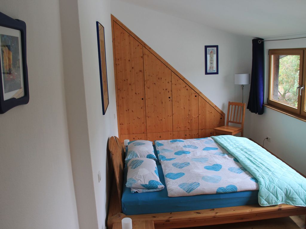 Schlafzimmer der Ferienwohnung Obelix in Haltern am See