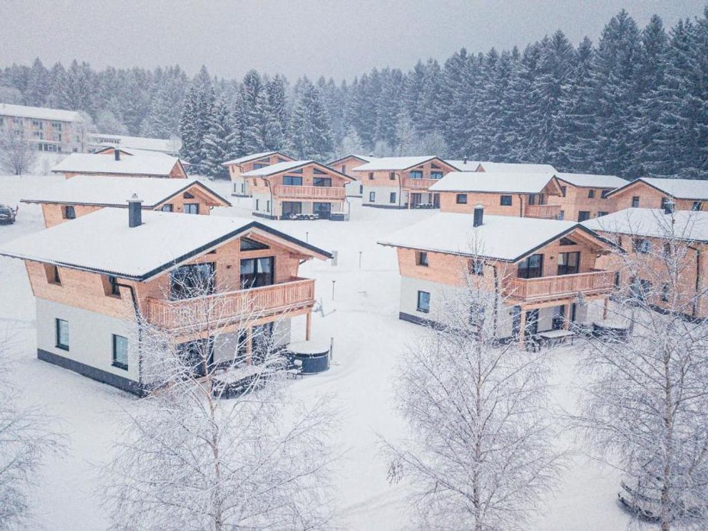 Winteransicht Chalet