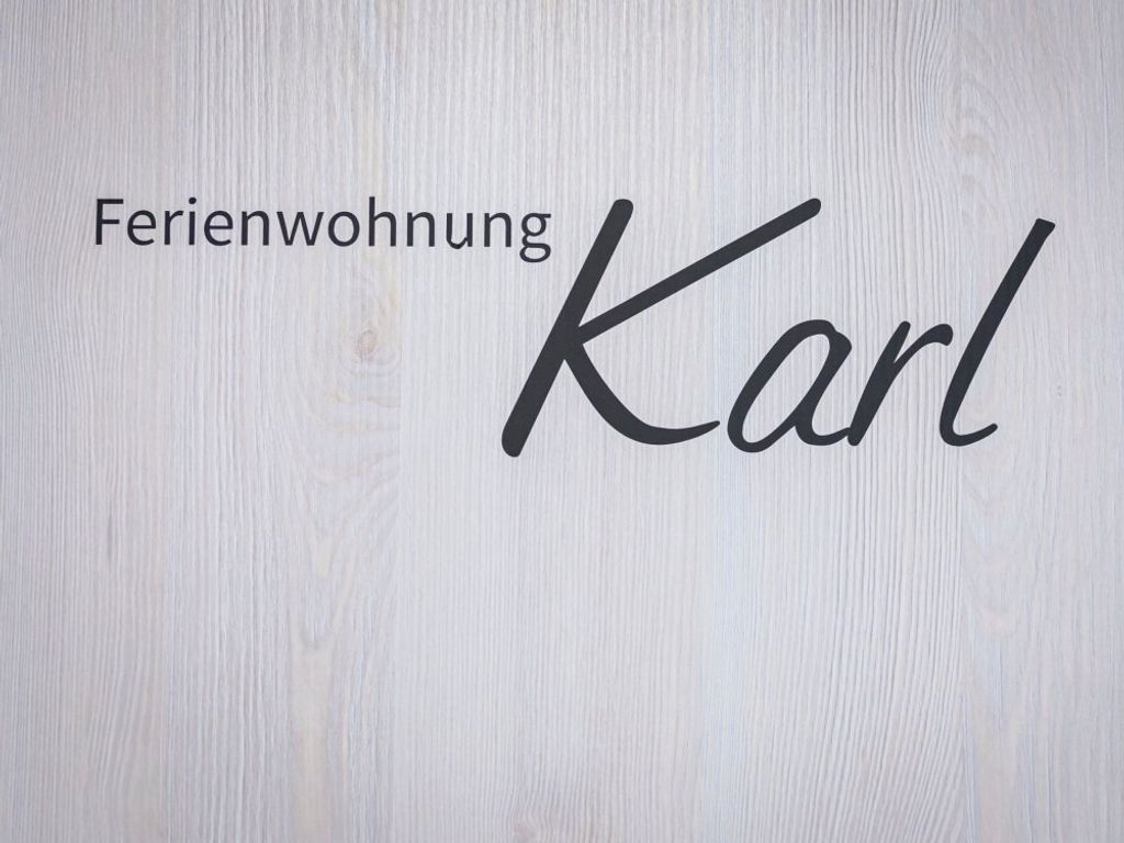 Herzlich willkommen in der Ferienwohnung Karl