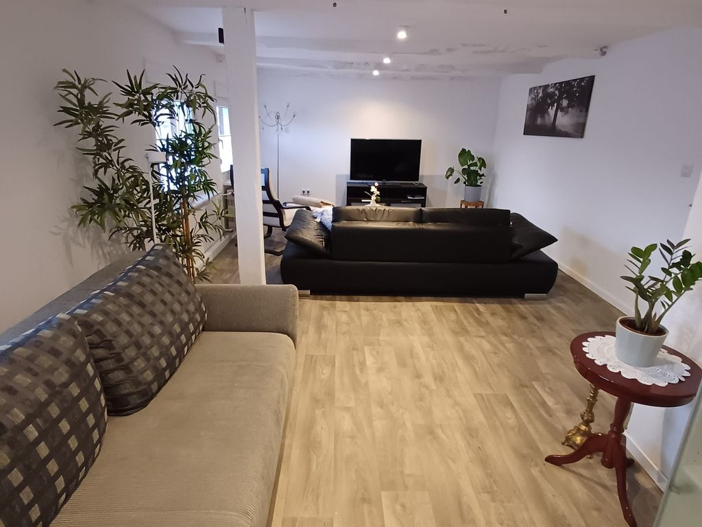 Wohnzimmer in der Ferienwohnung Weber in Ascheberg