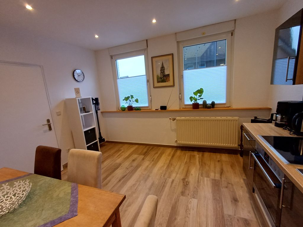 Küche in der Ferienwohnung Weber in Ascheberg