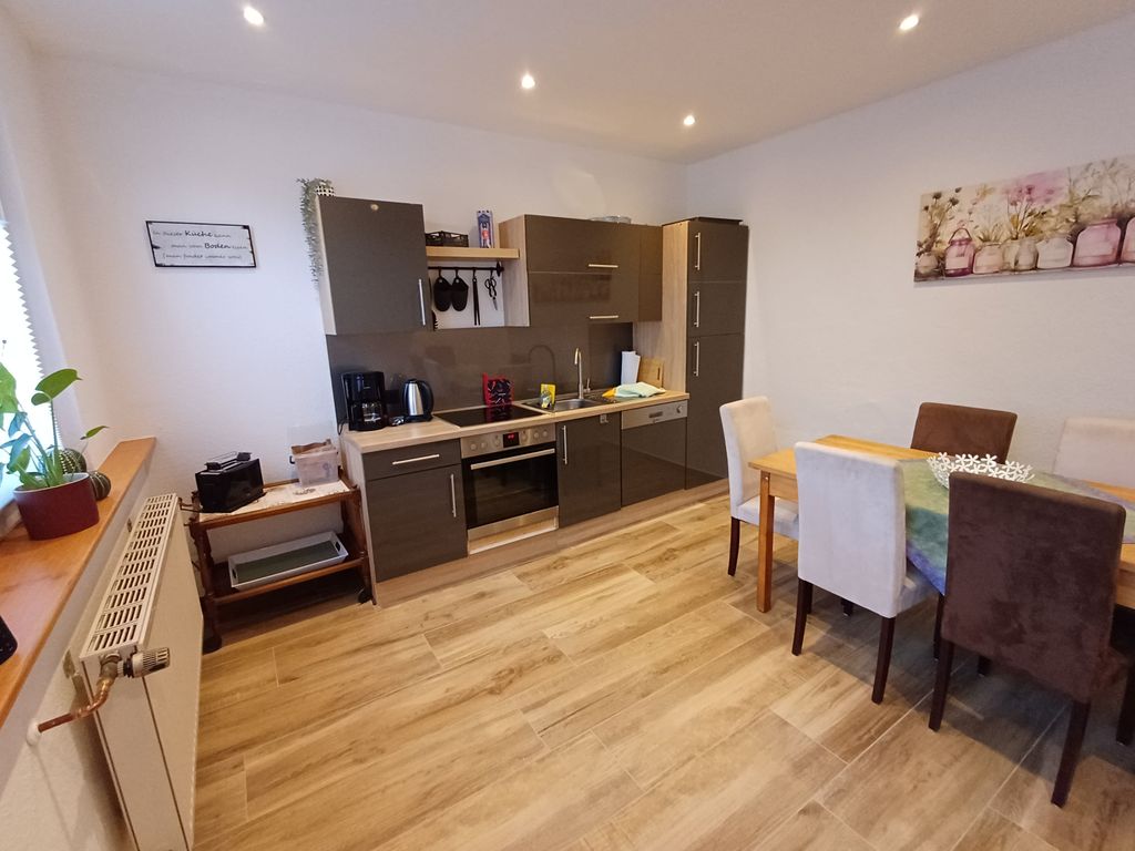 Küche in der Ferienwohnung Weber in Ascherberg