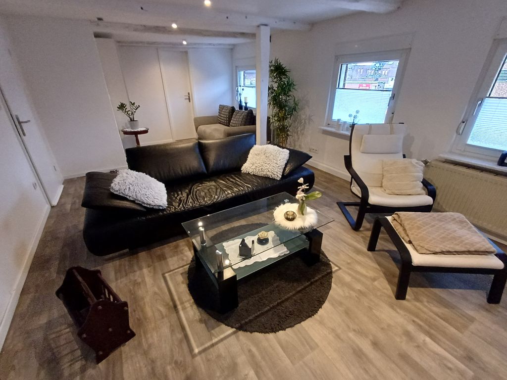 Wohnzimmer in der Ferienwohnung Weber in Ascherberg