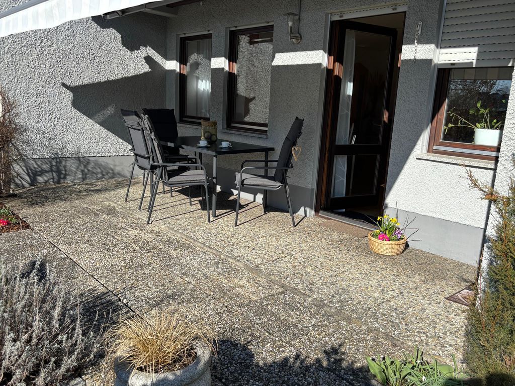 Terasse, Blick ins G