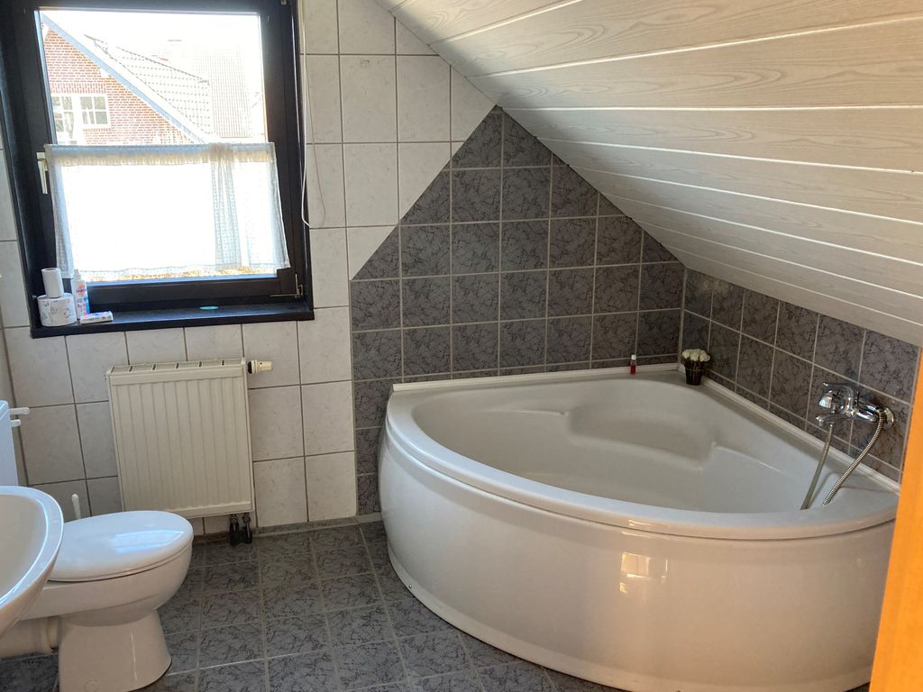 Badezimmer in der Ferienwohnung Winkels in Borken