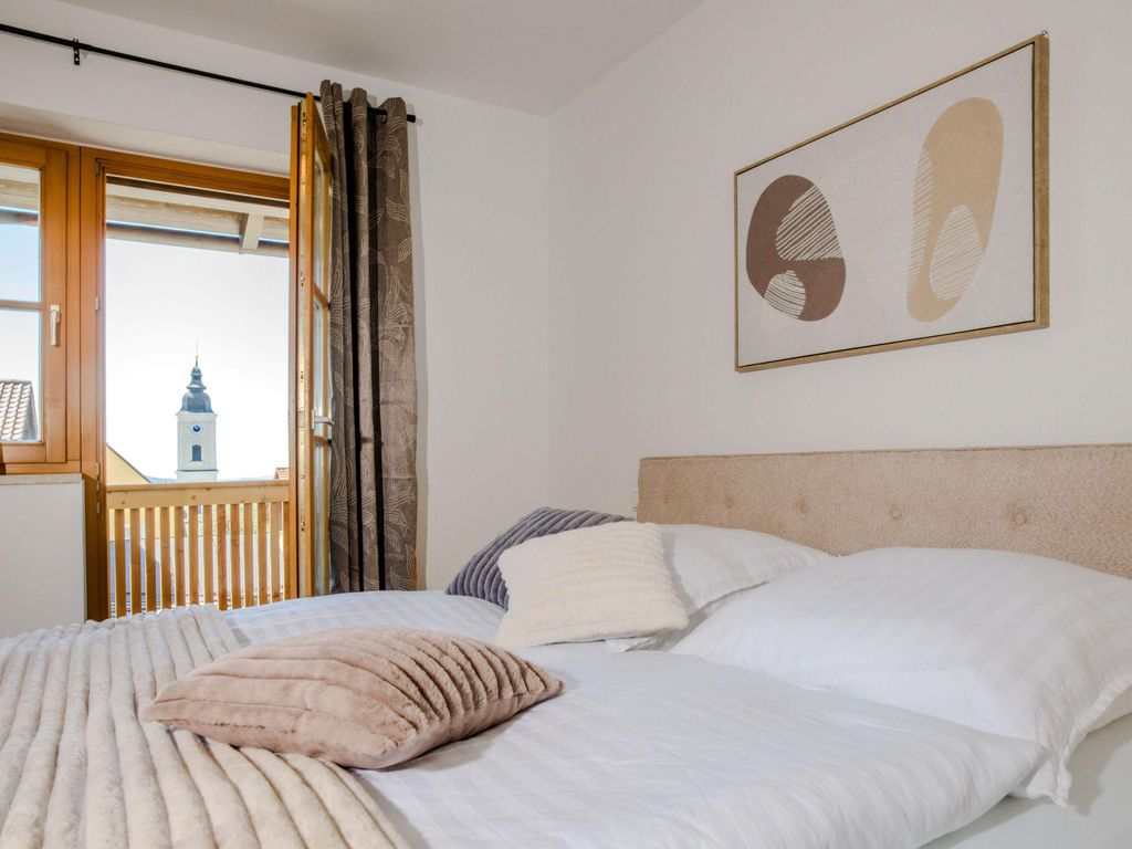 Schlafzimmer mit Aus
